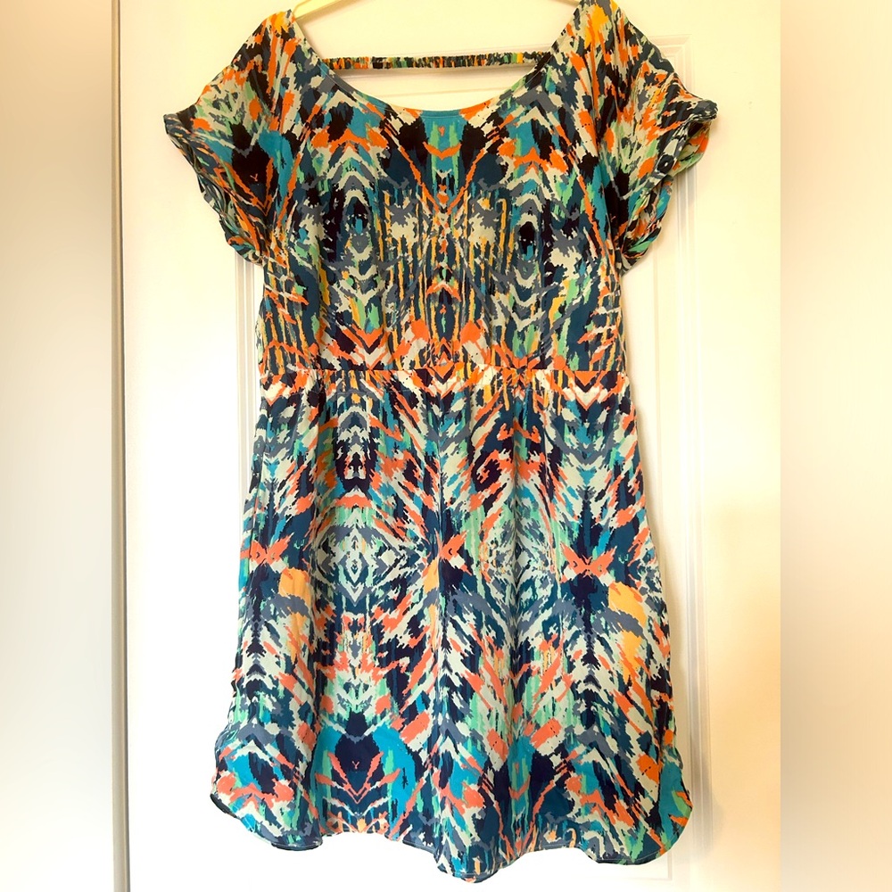 AEO sundress with open back and pockets.